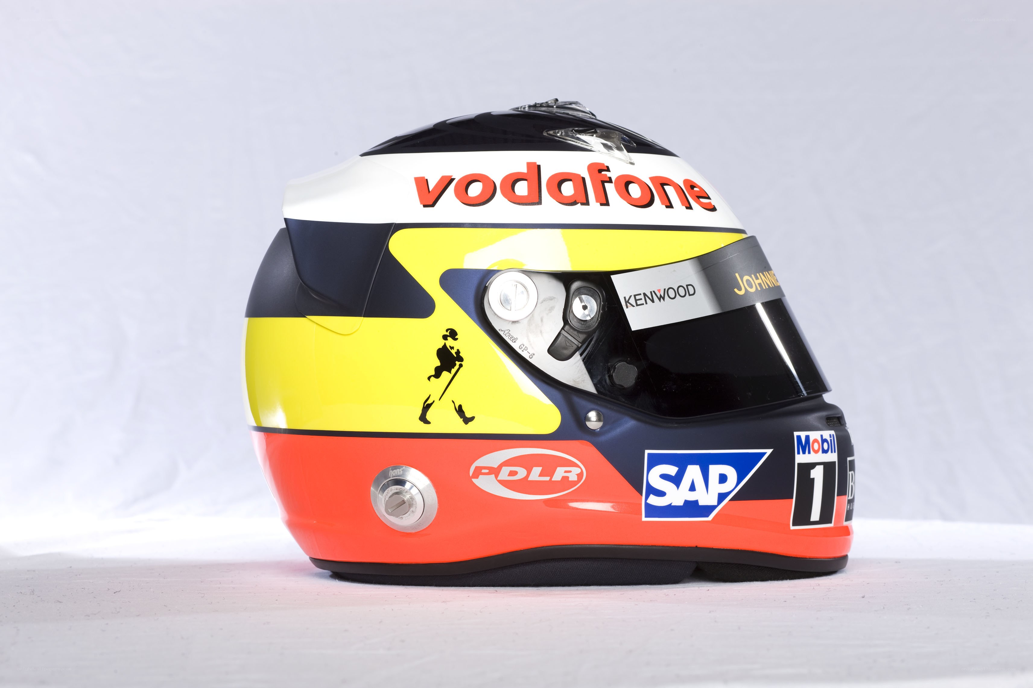 Formula 1 racing helmet