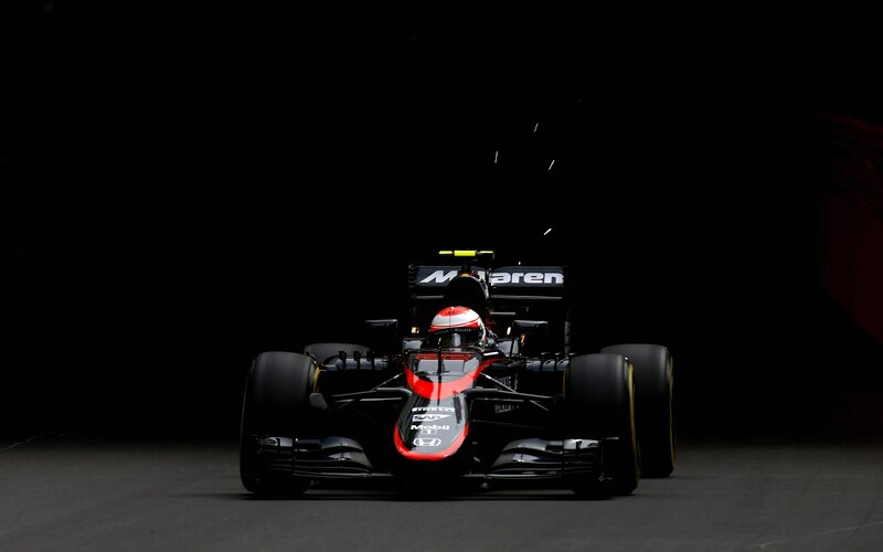 Formula One Car — Black, Dramatic, Photograph, Driver