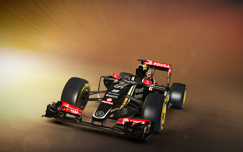 Formula One Car — Black, Dynamic, 3d Render