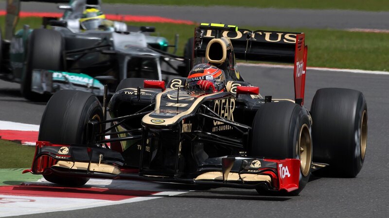 Formula One Car — Black, Dynamic, Afternoon, Photograph, Racing Driver