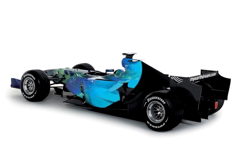 Formula One Car — Black, Neutral