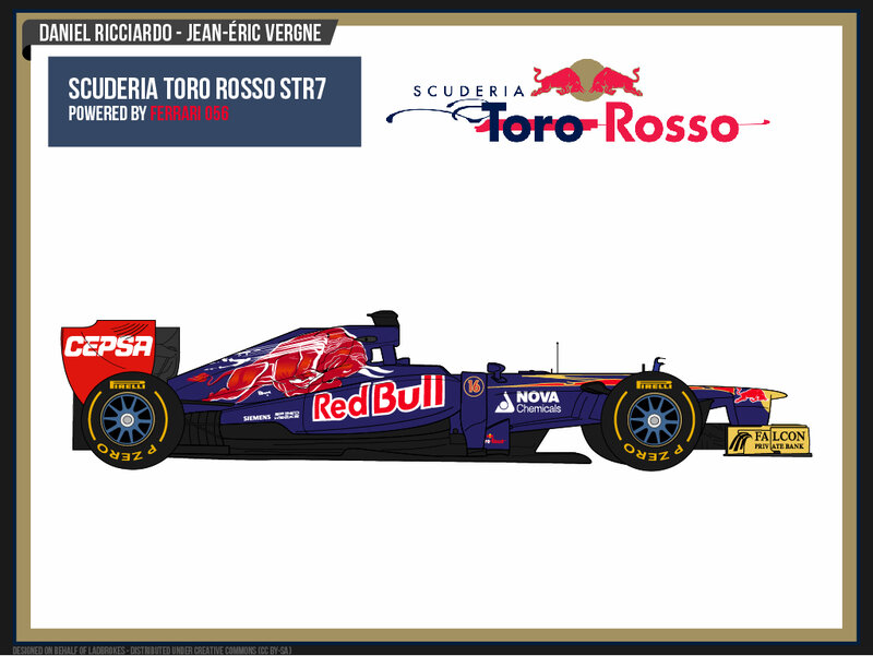 Formula One Car — Blue, Neutral
