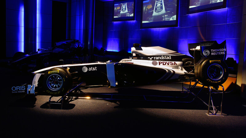 Formula One Car — Blue