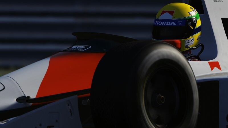 Formula One Car Cockpit — White, Dramatic