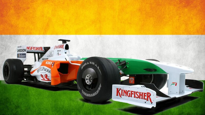 Formula One Car — Green