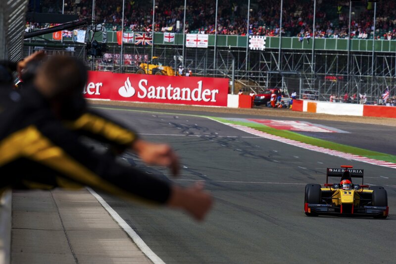 Formula One car on track