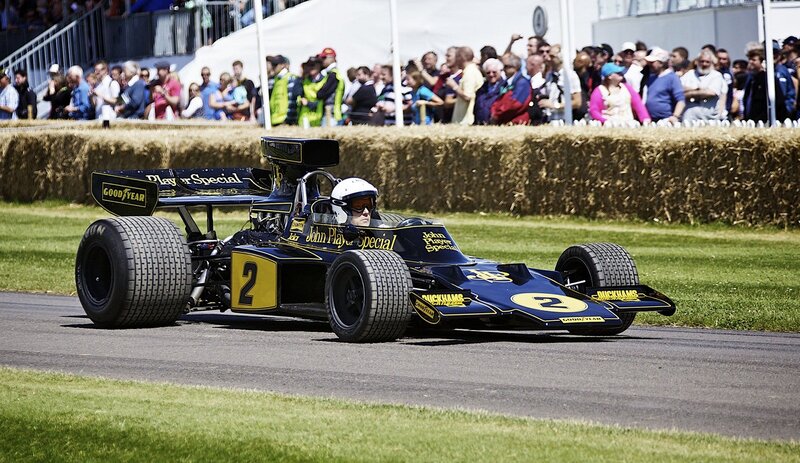 Formula One car on track