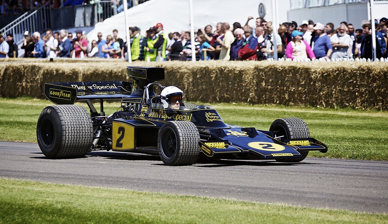 Formula One car on track