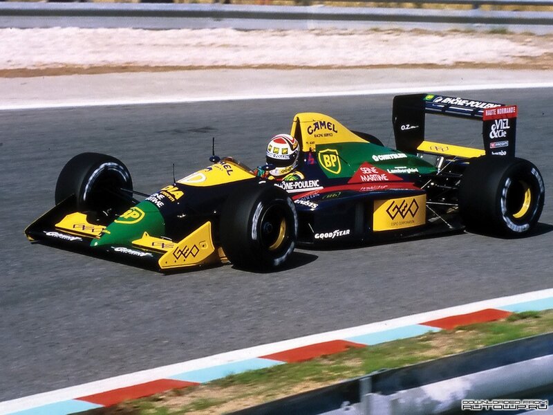 Formula One car on track