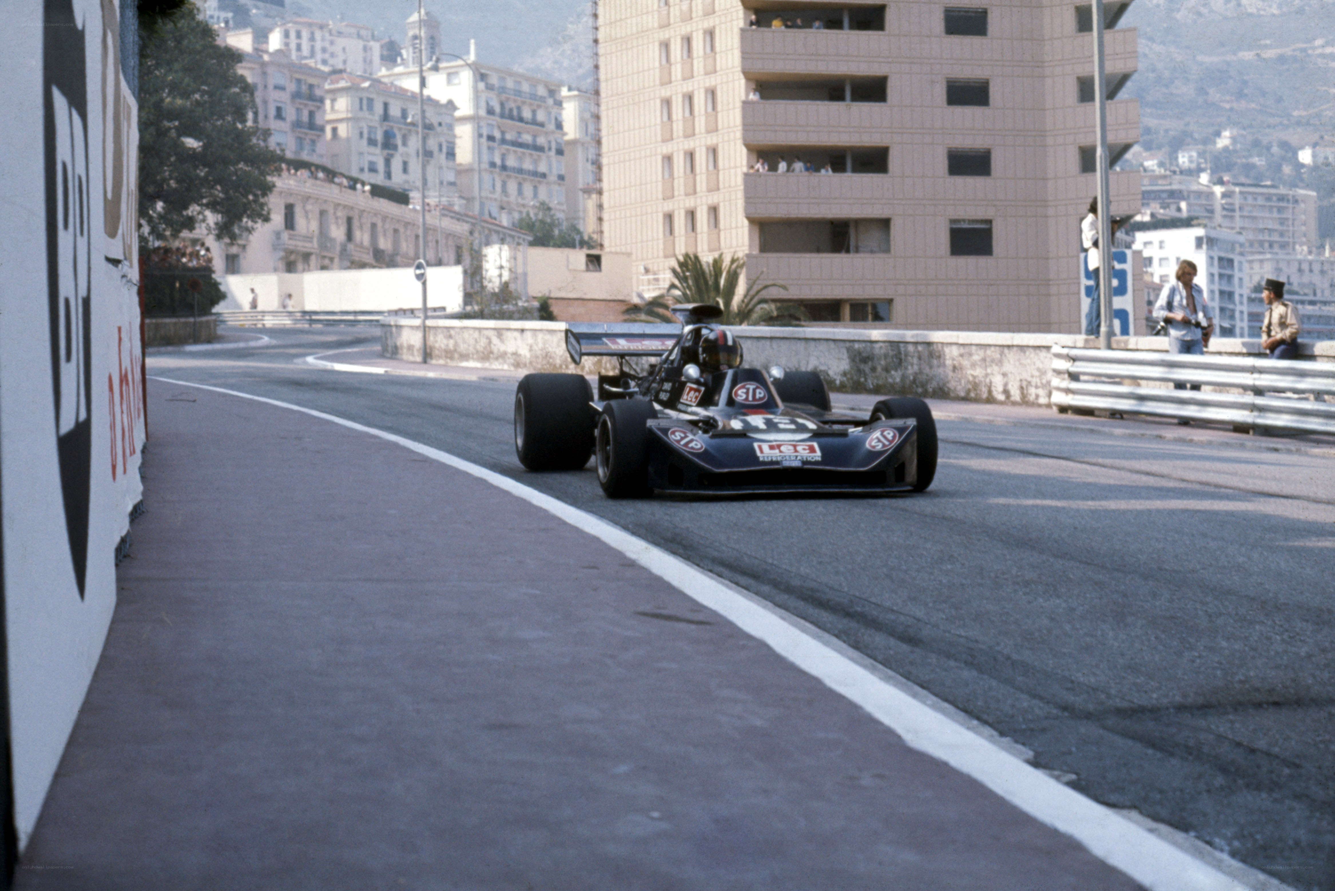 Formula One car on track