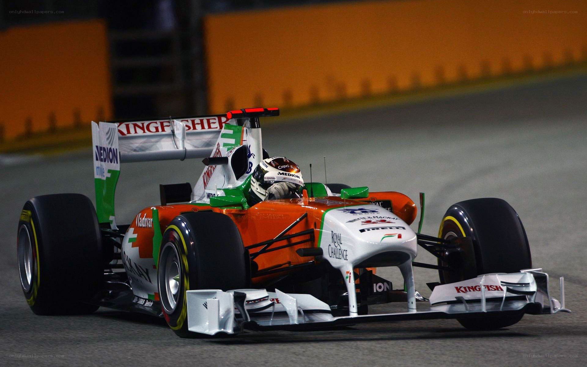 Formula One car on track