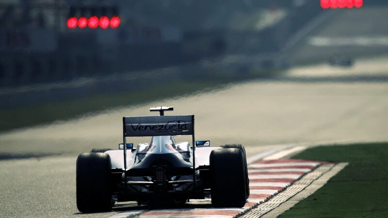 Formula One car on track