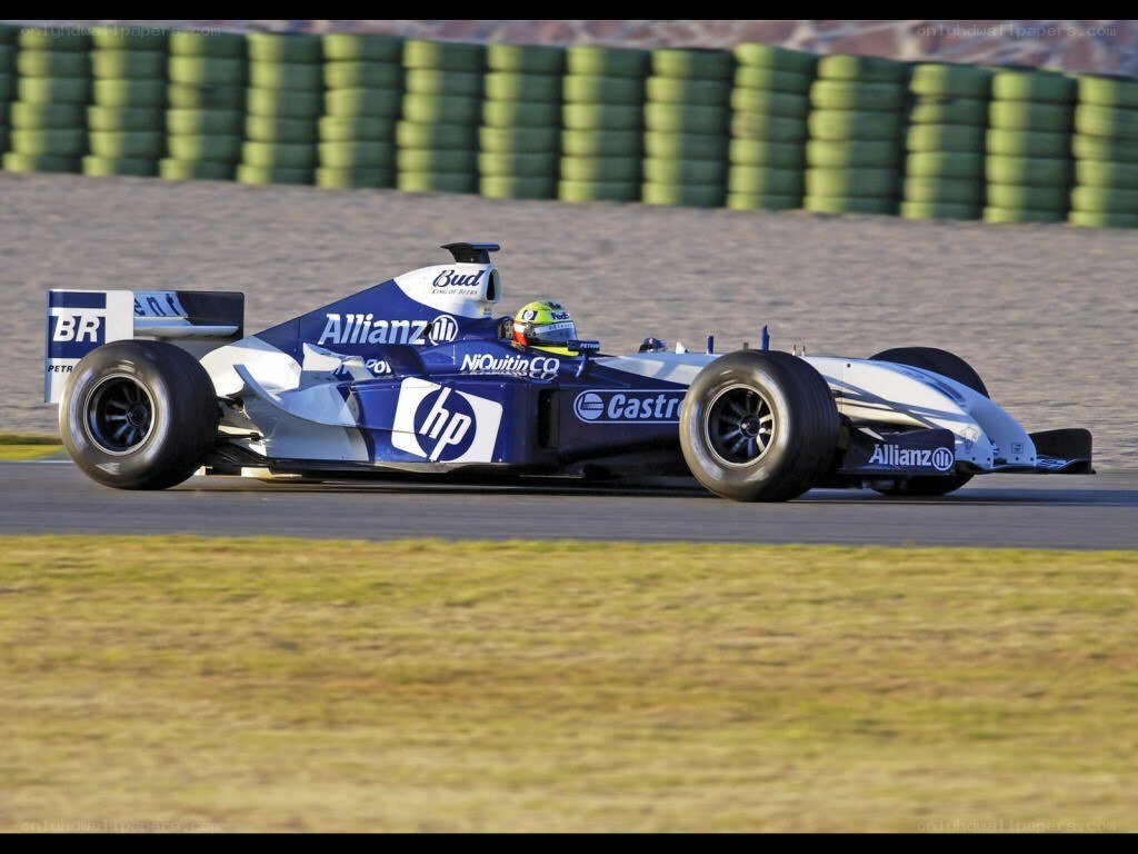 Formula One car on track