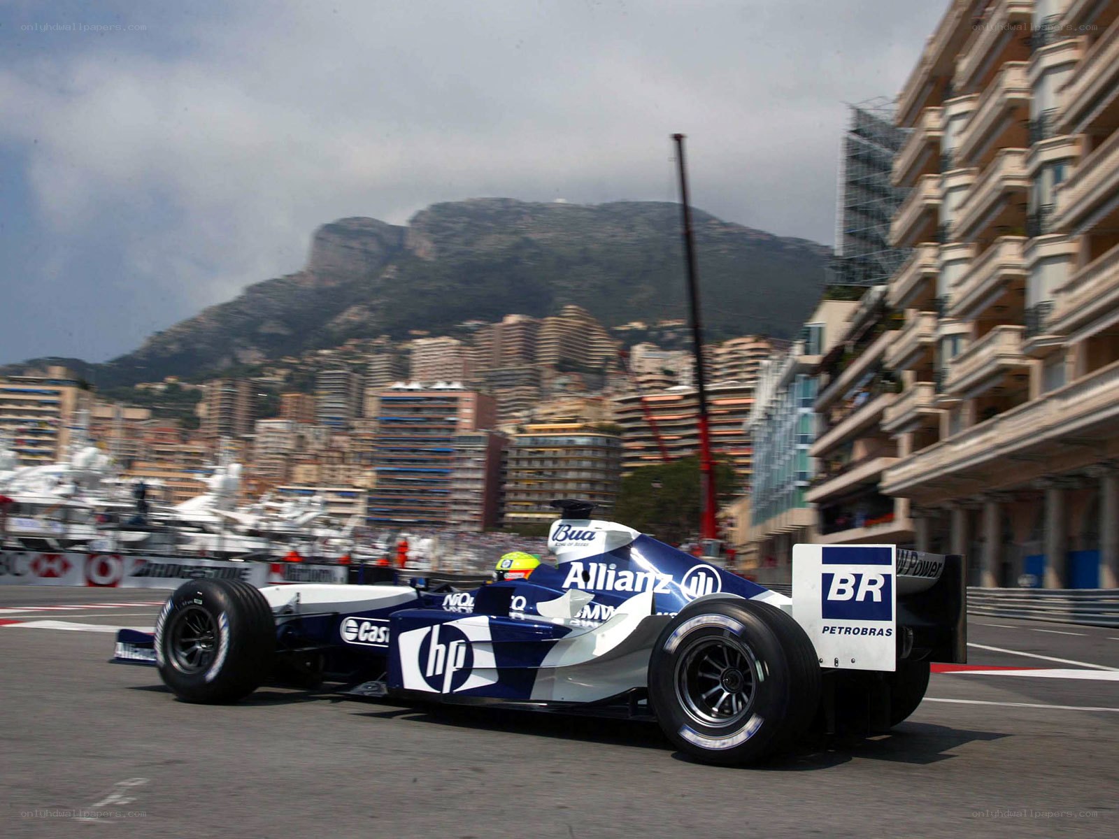 Formula One car on track