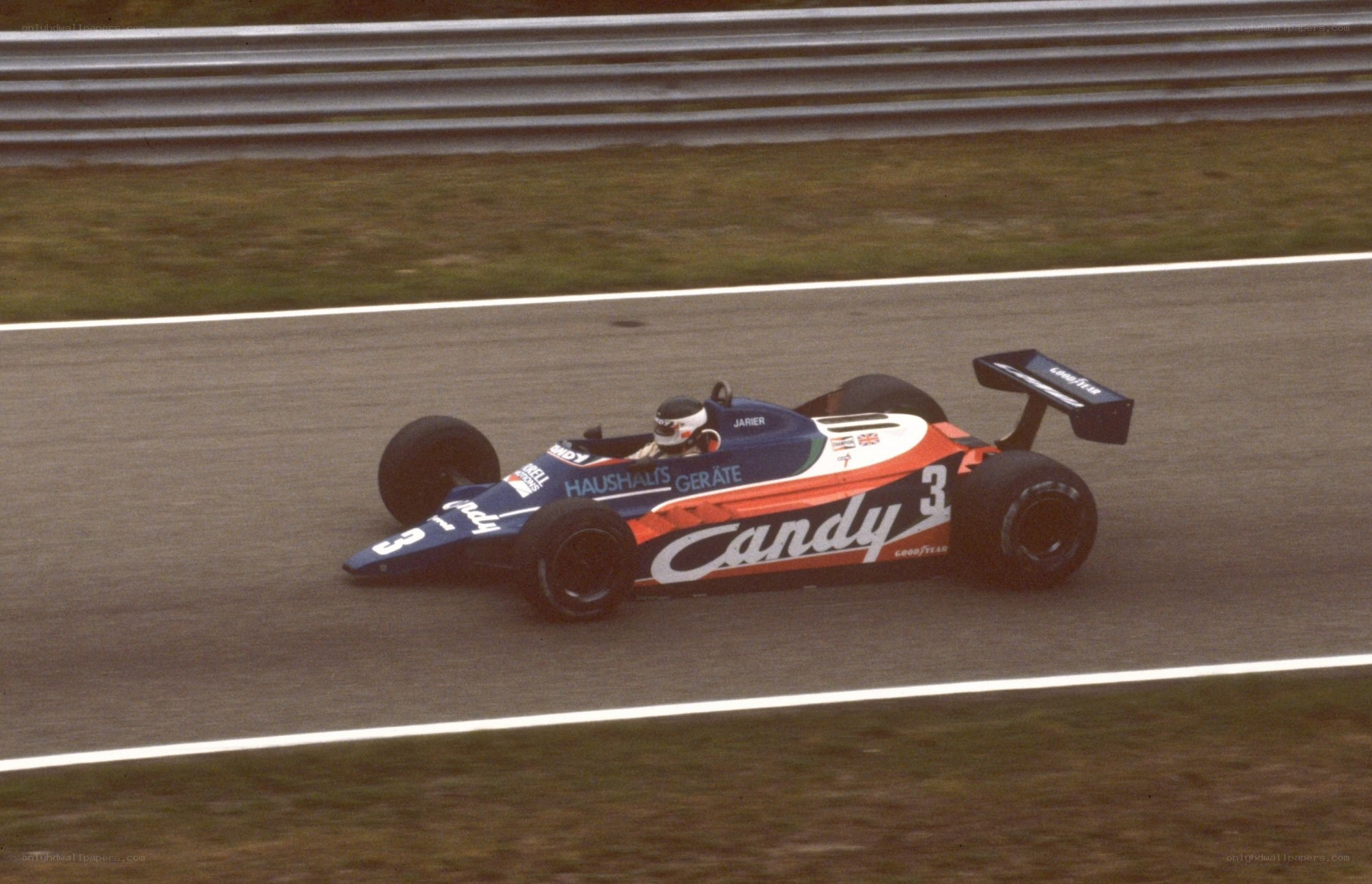 Formula One car on track