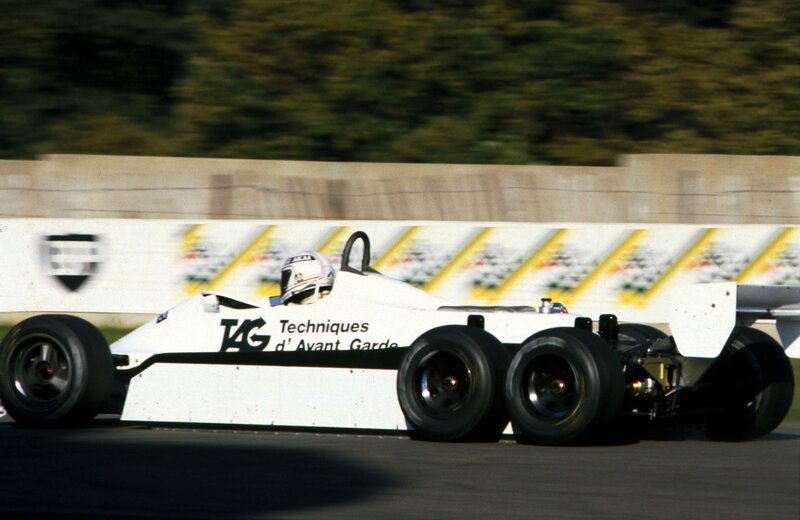 Formula One car on track