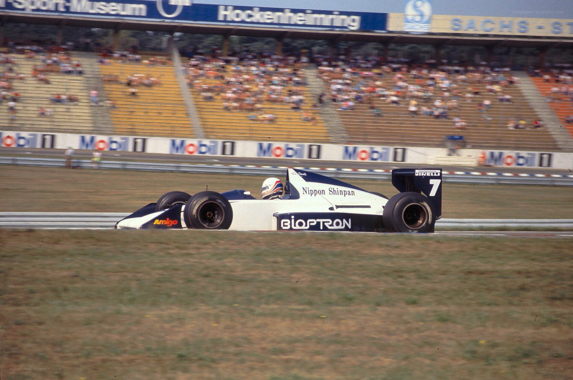 Formula One car on track