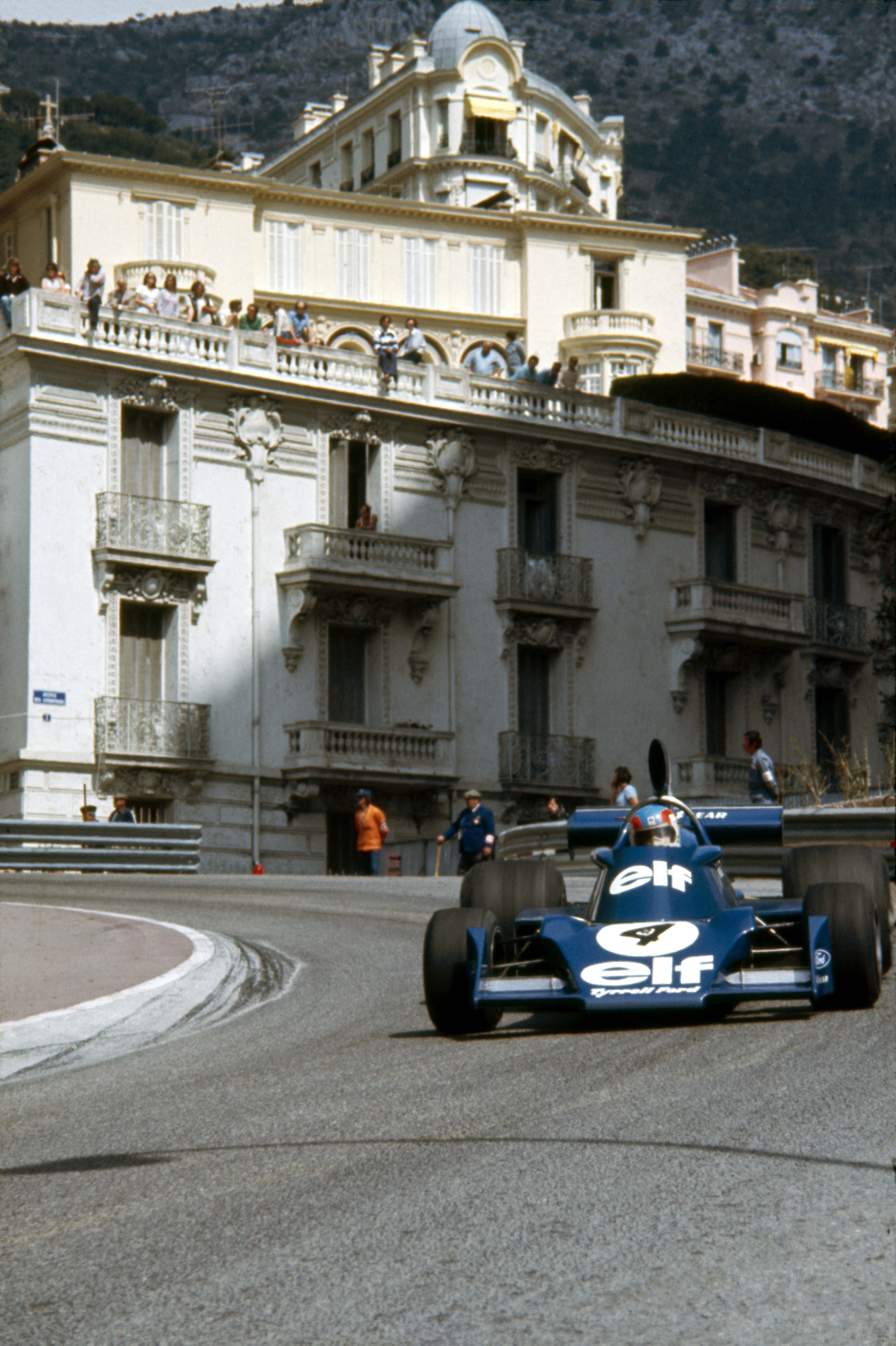 Formula One car on track