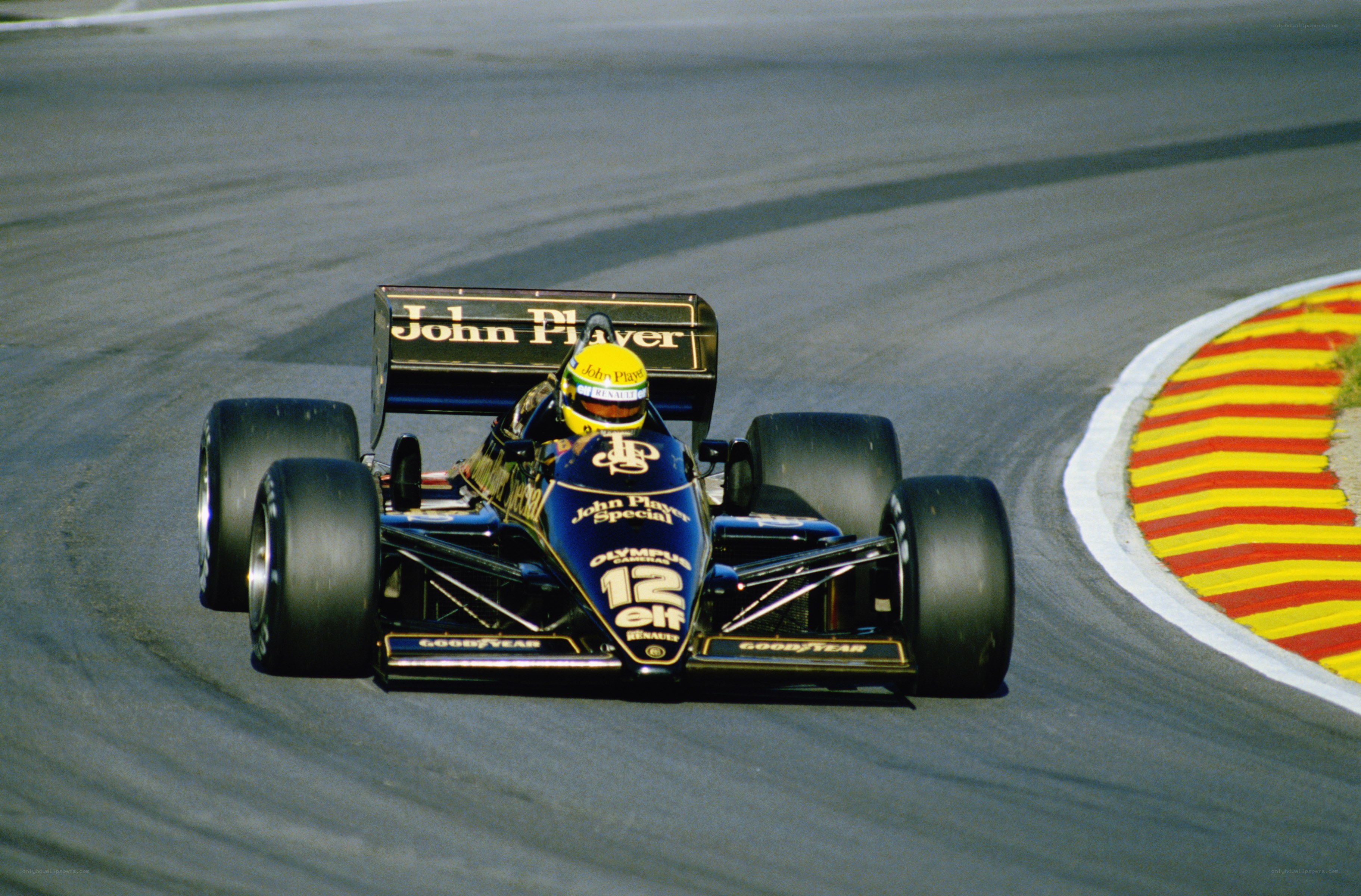 Formula One car on track