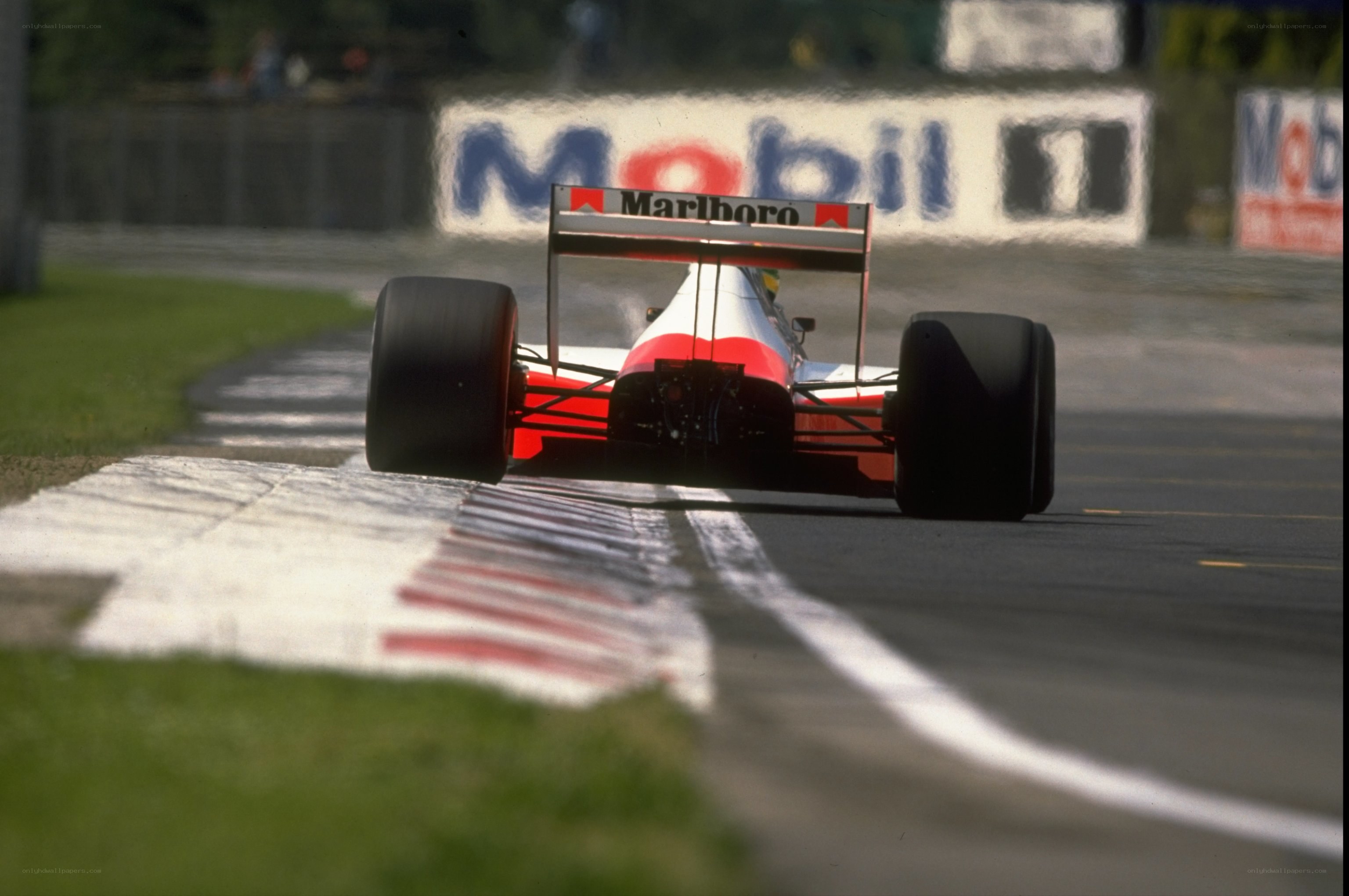Formula One car on track