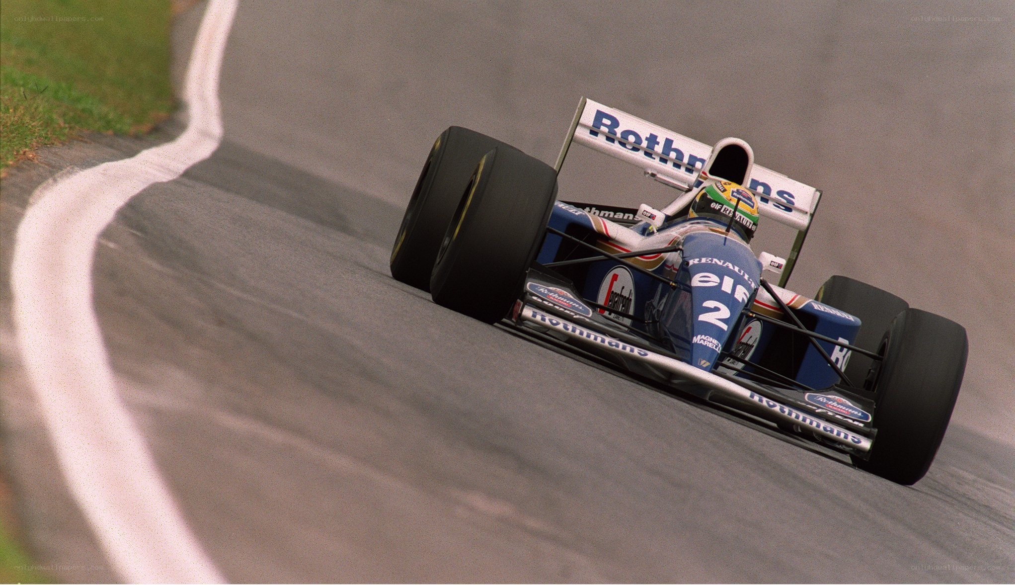 Formula One car on track