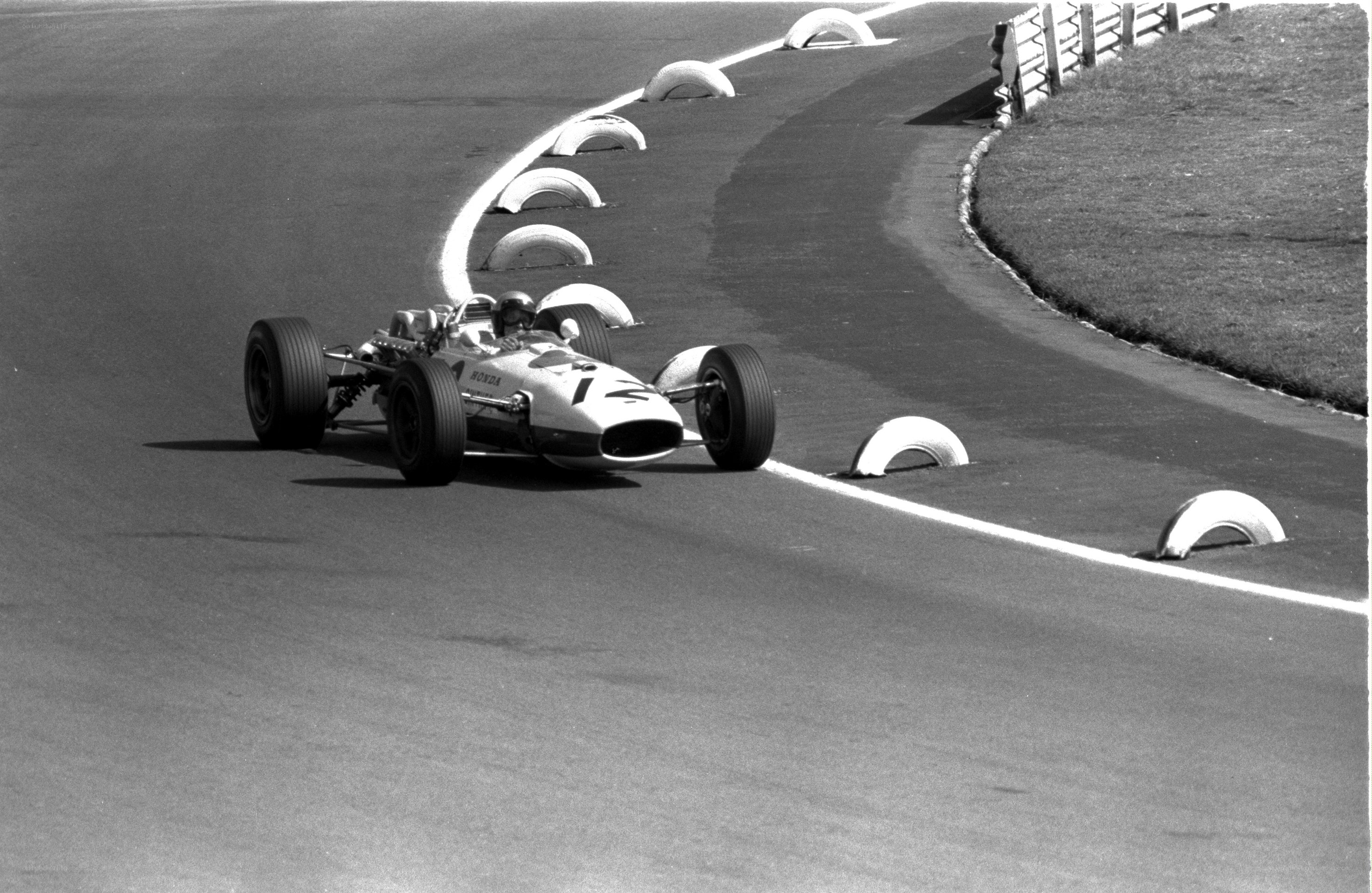 Formula One car on track