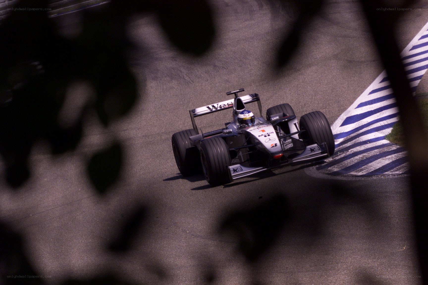 Formula One car on track