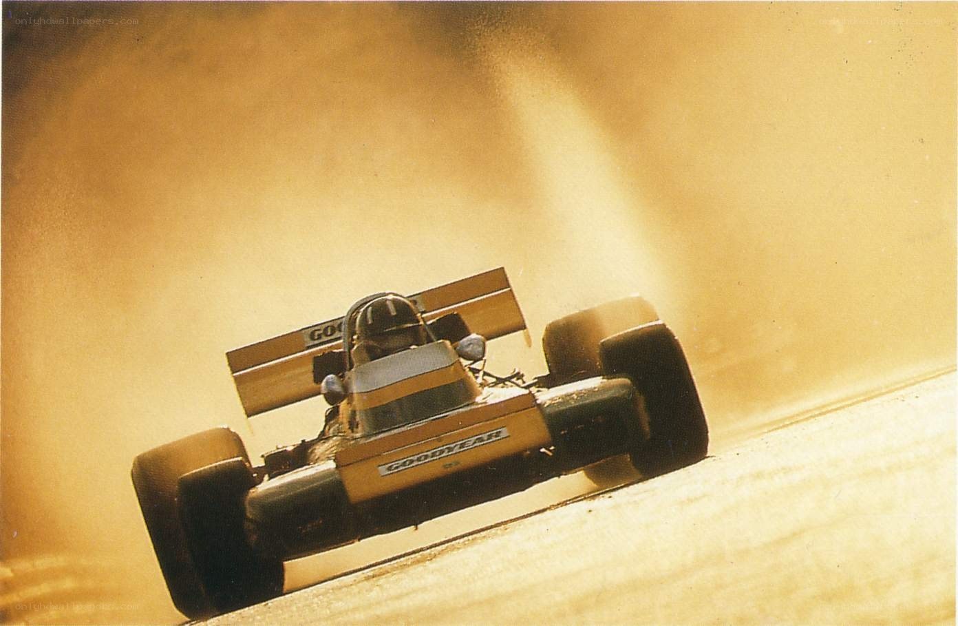 Formula One car on track
