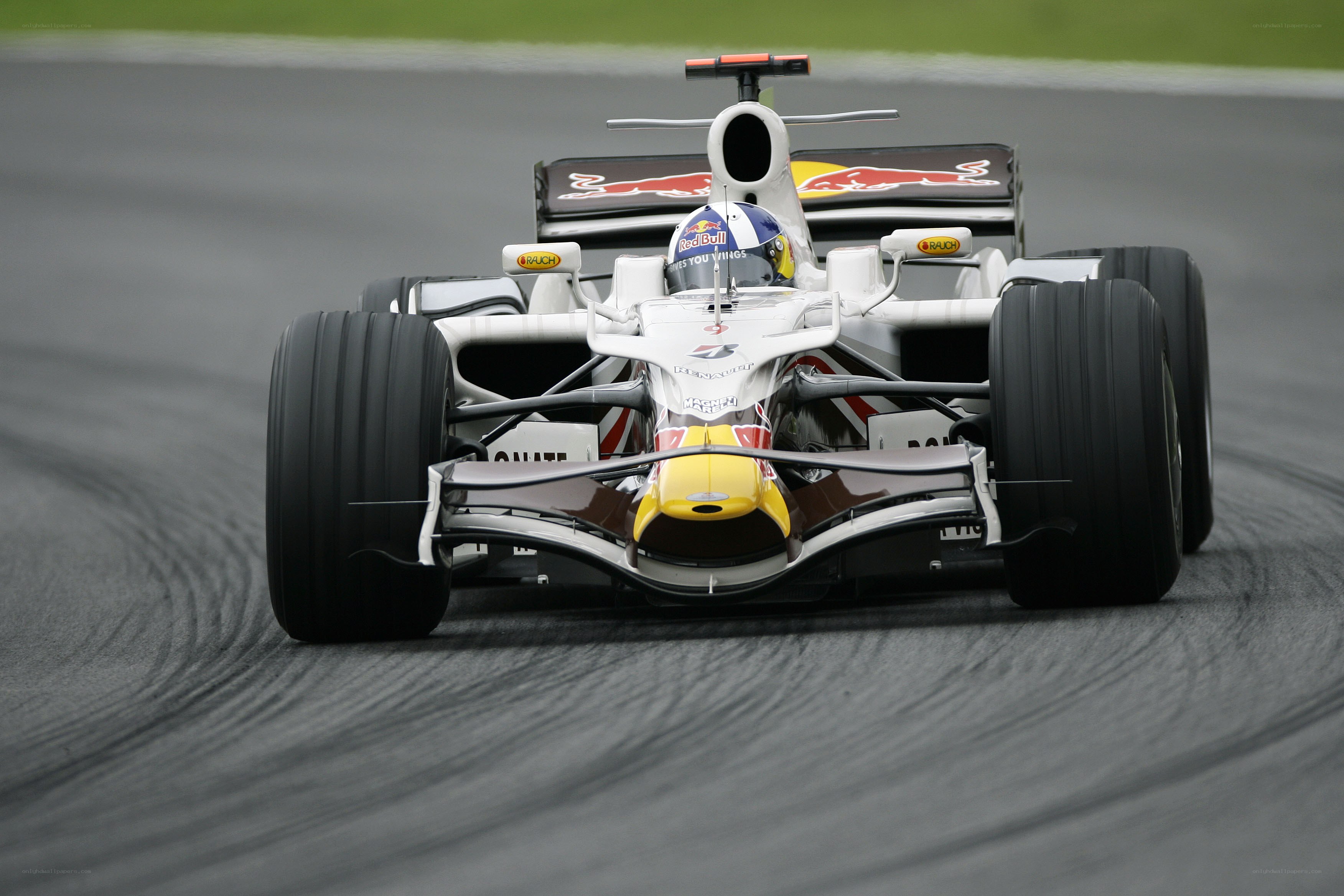 Formula One car on track