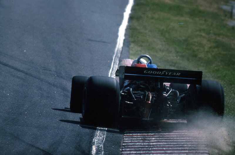 Formula One car on track