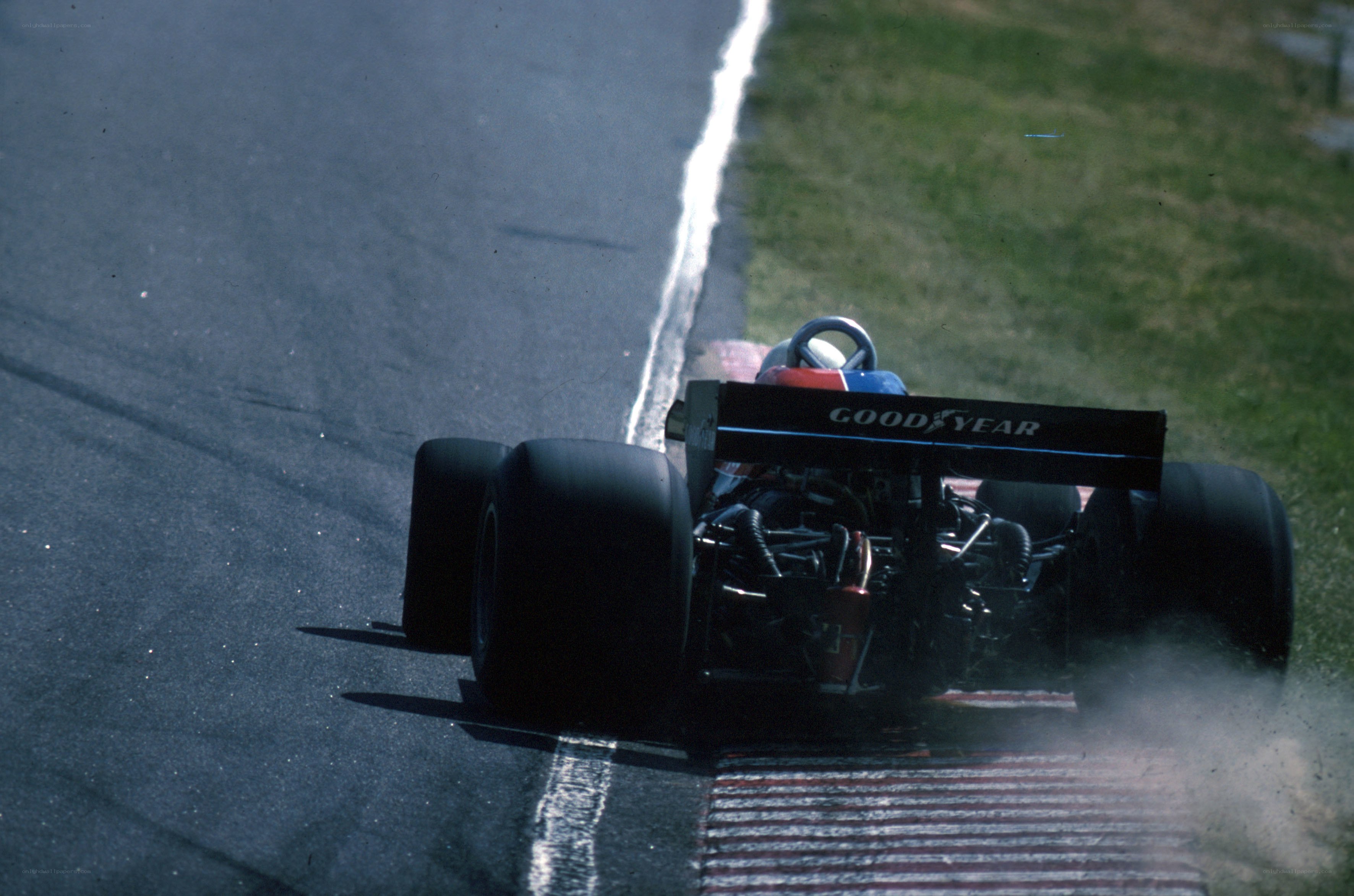 Formula One car on track