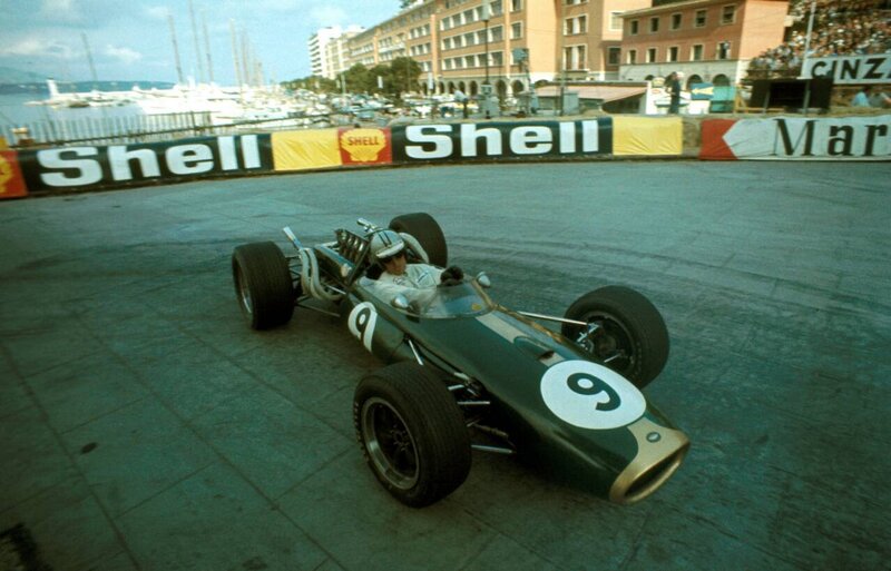 Formula One car on track