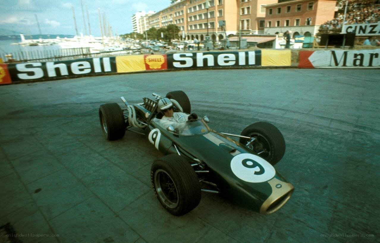 Formula One car on track