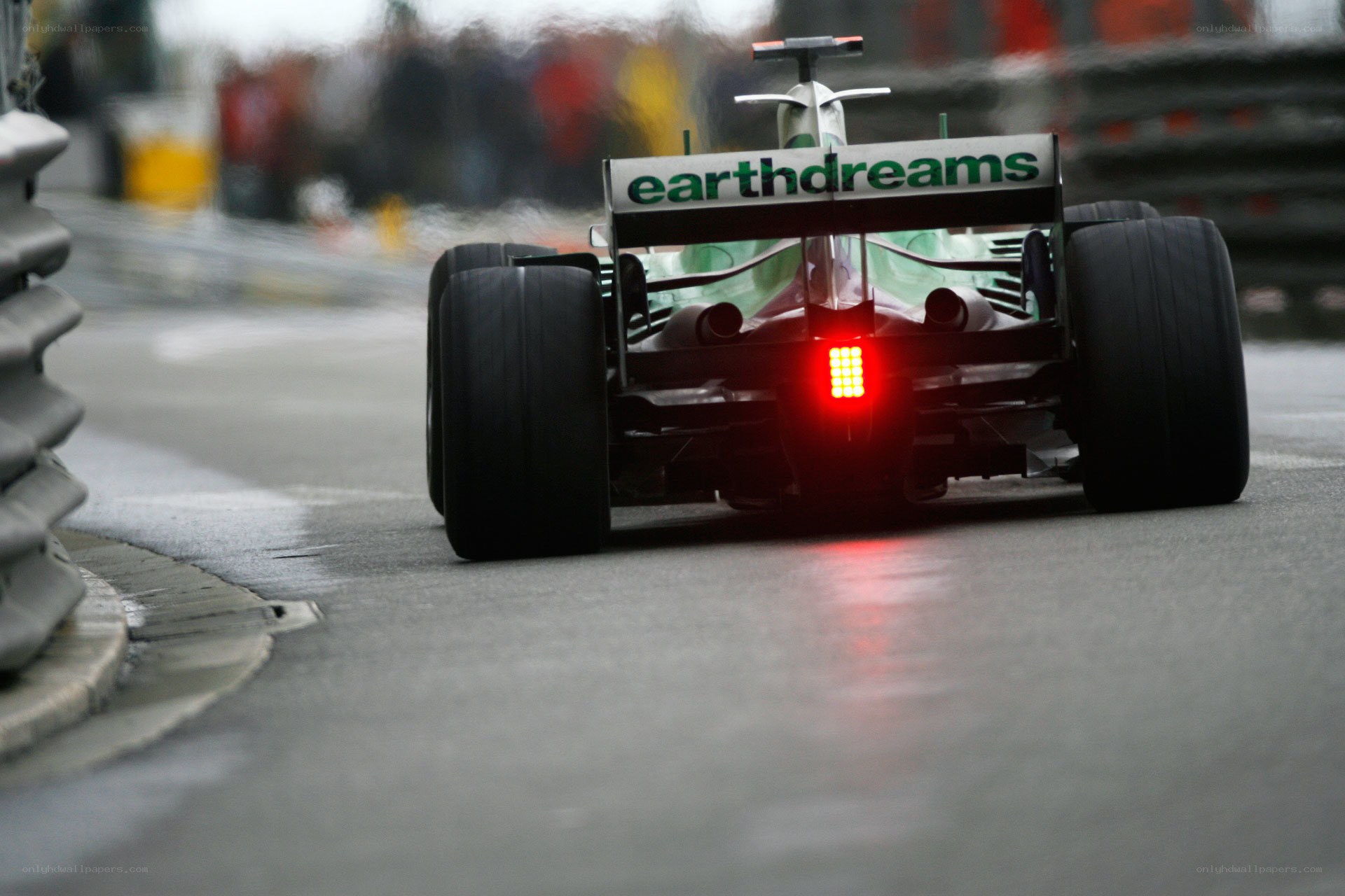Formula One car on track