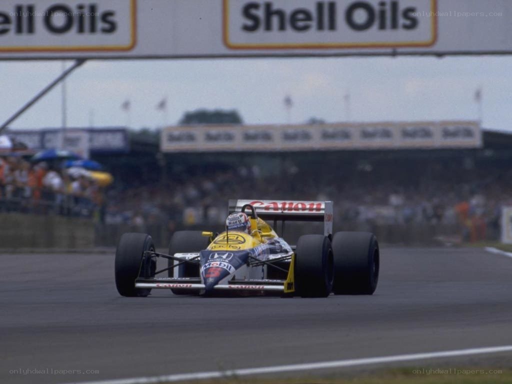 Formula One car on track