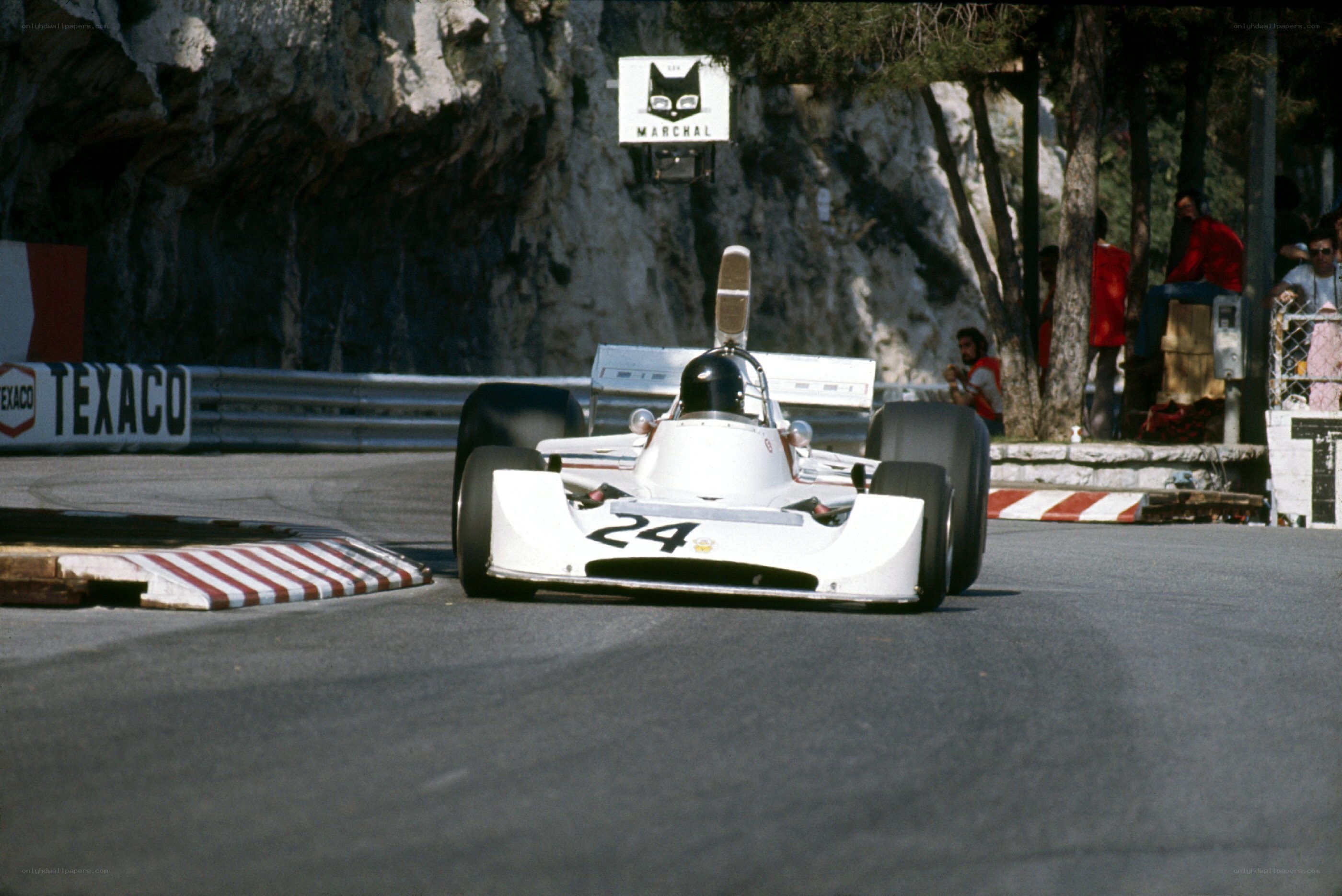 Formula One car on track