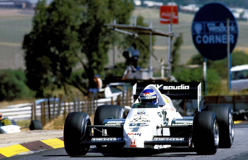 Formula One car on track