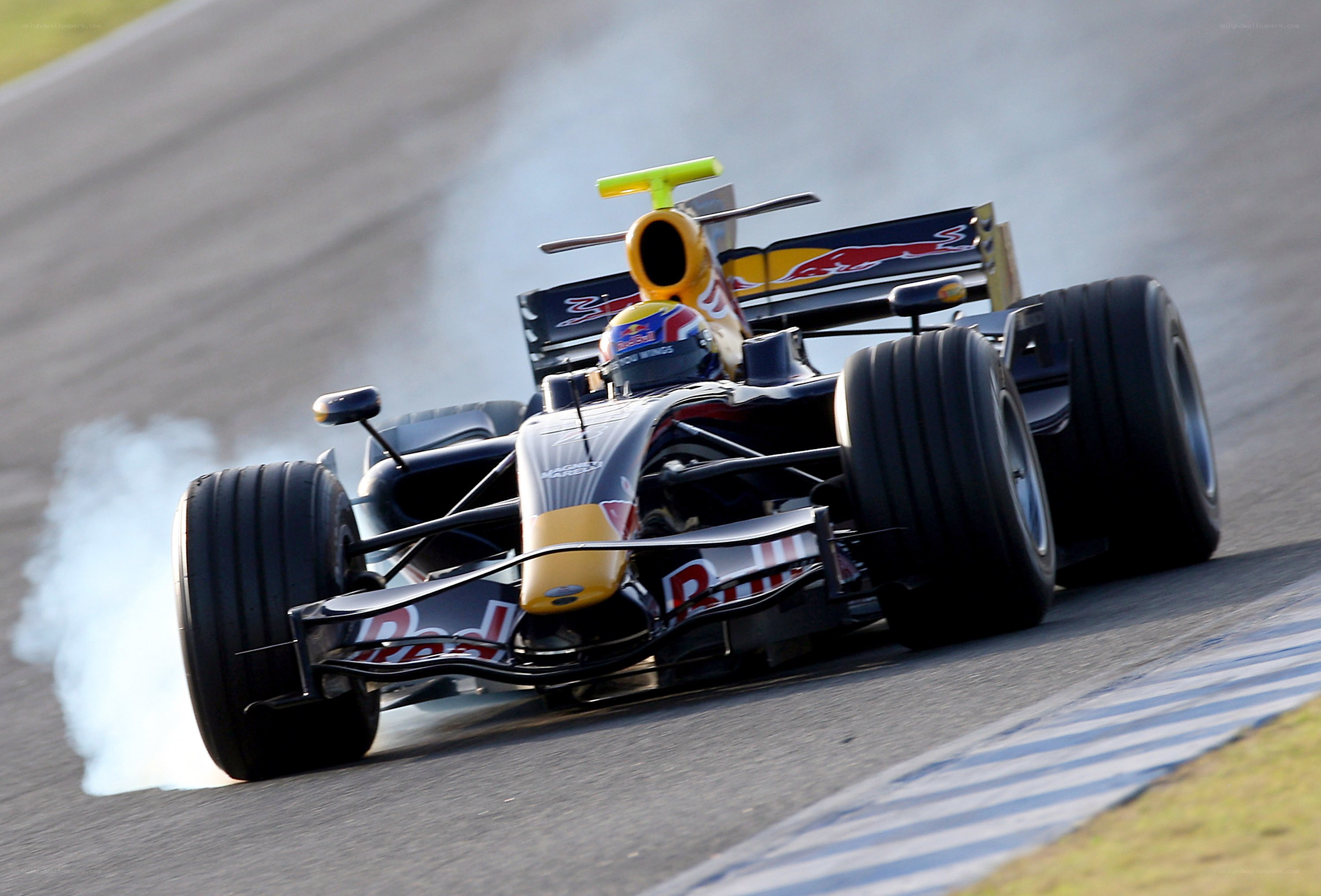 Formula One car on track