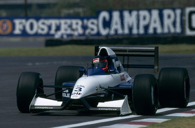 Formula One car on track
