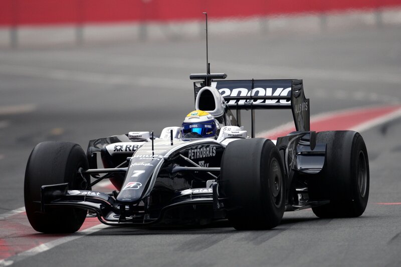 Formula One car on track