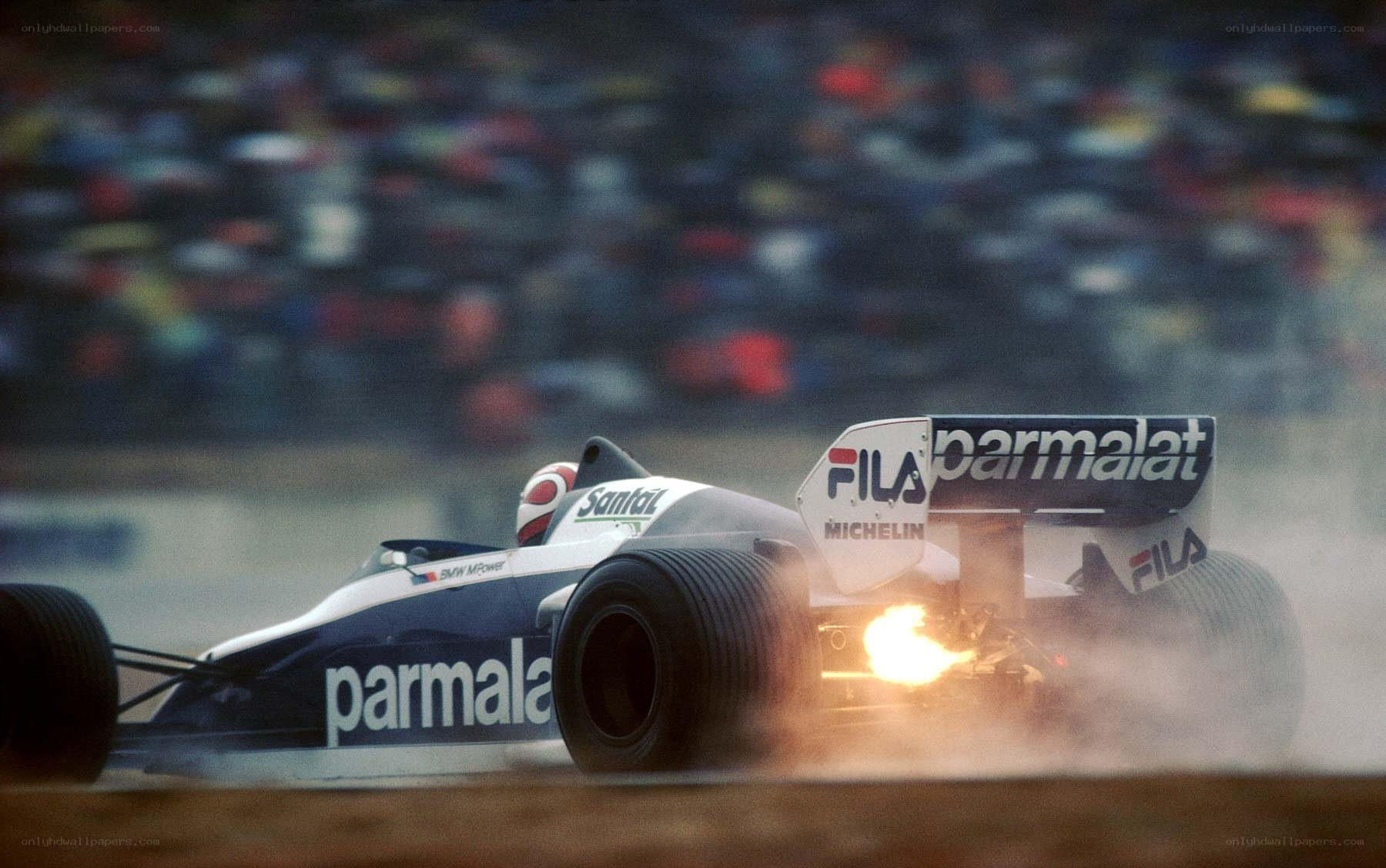 Formula One car on track