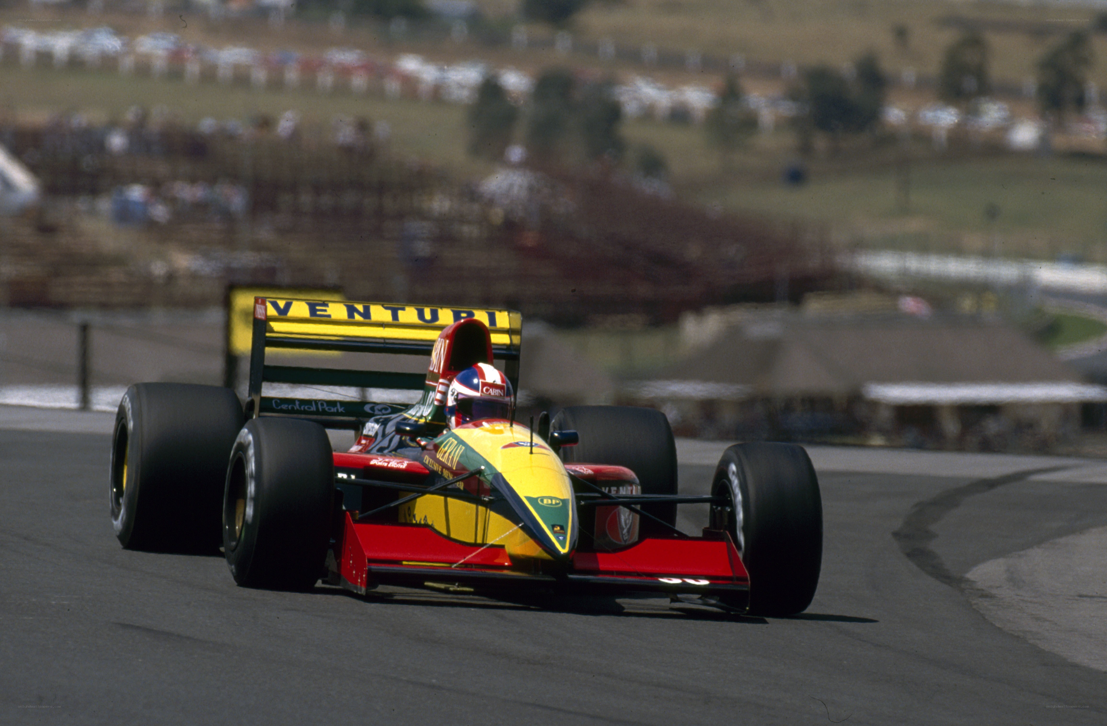 Formula One car on track
