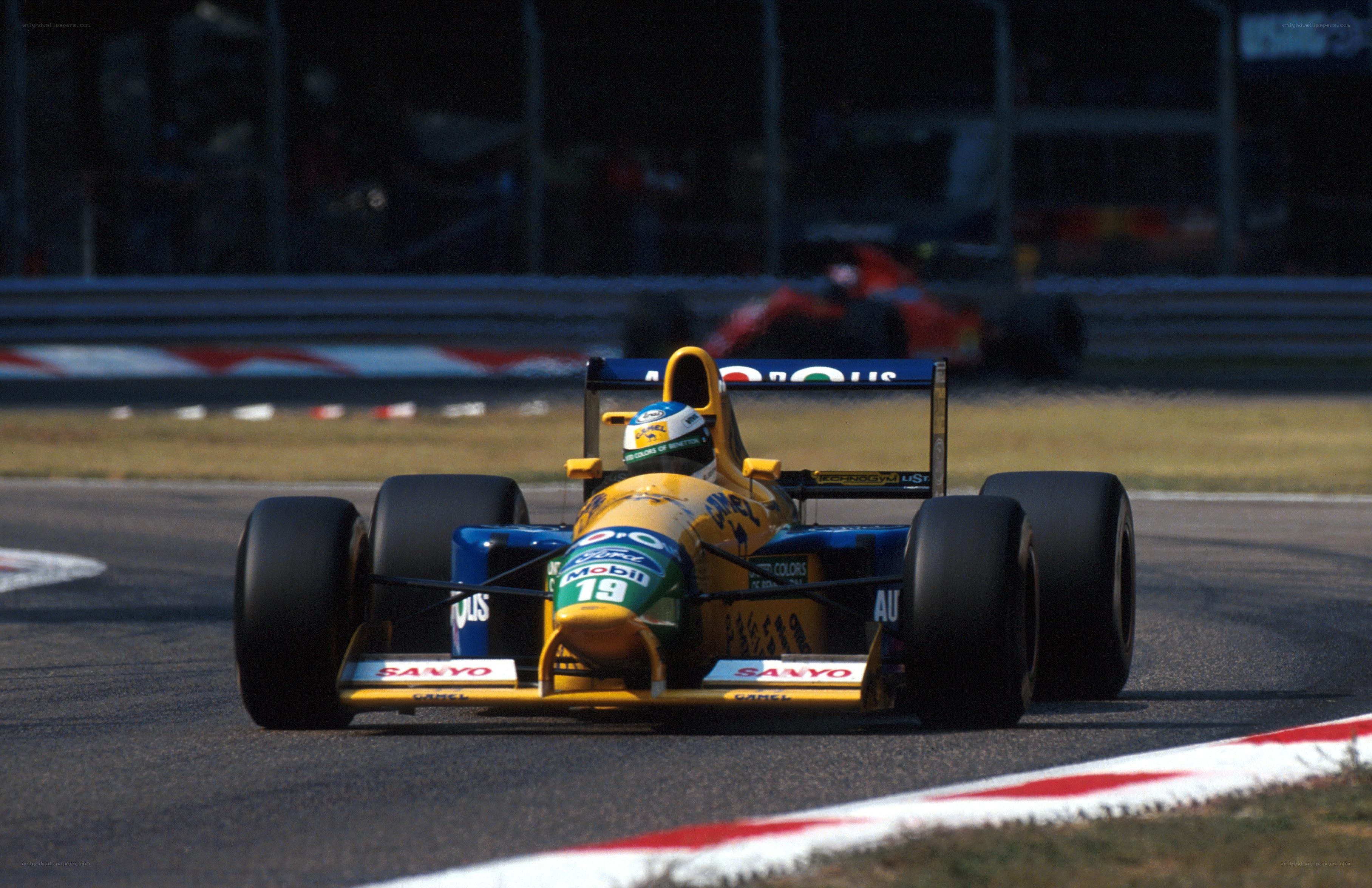 Formula One car on track