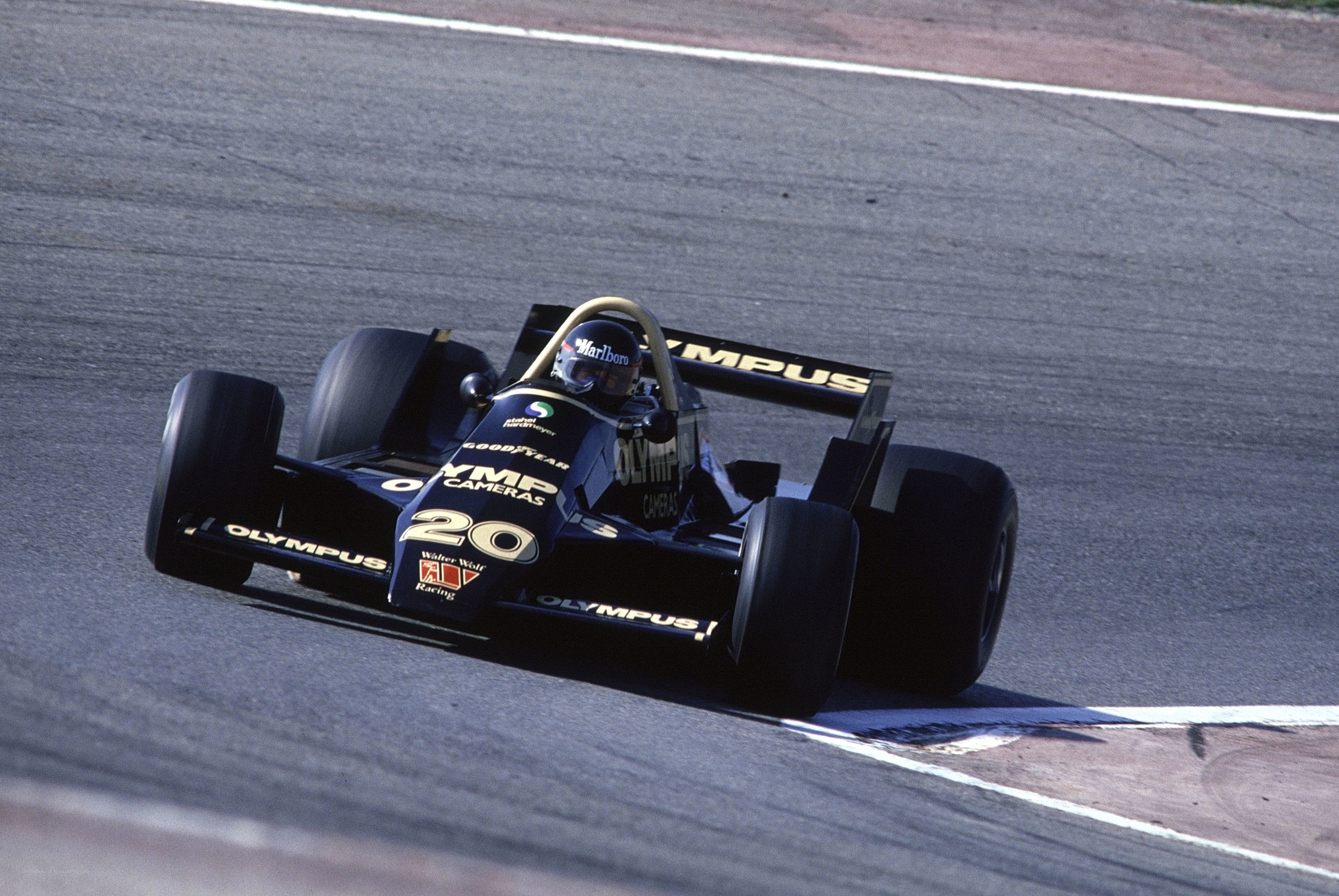 Formula One car on track