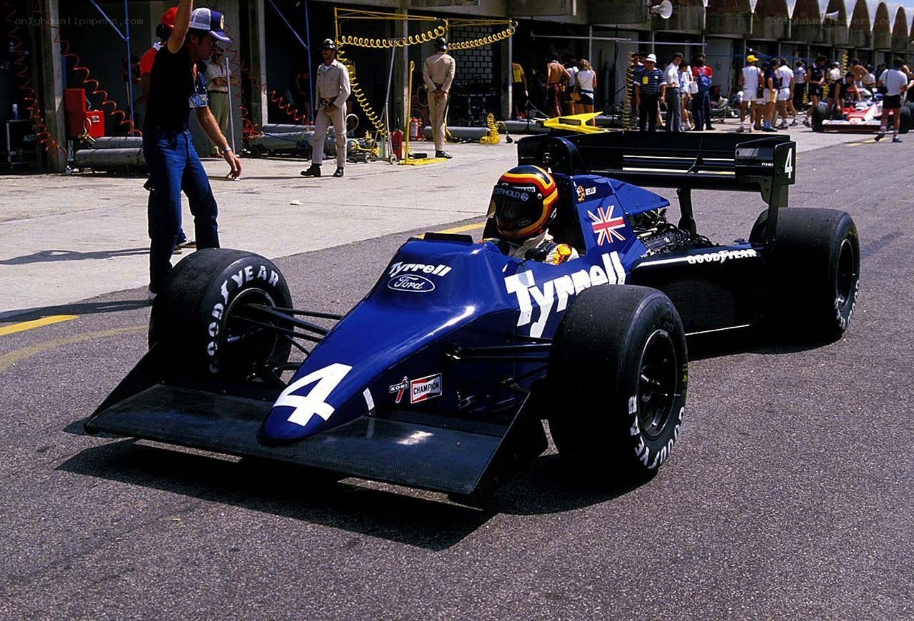 Formula One car on track