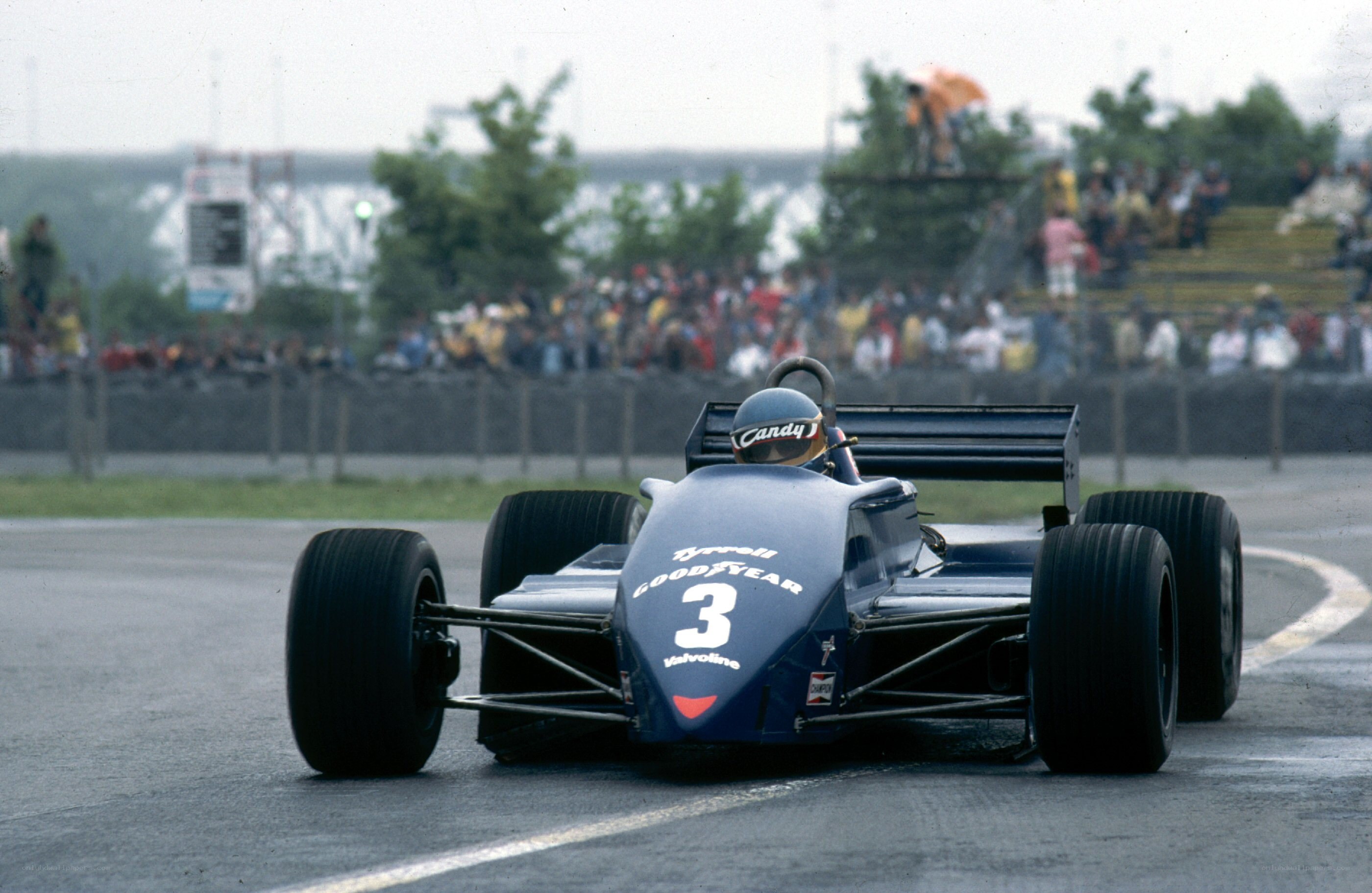 Formula One car on track