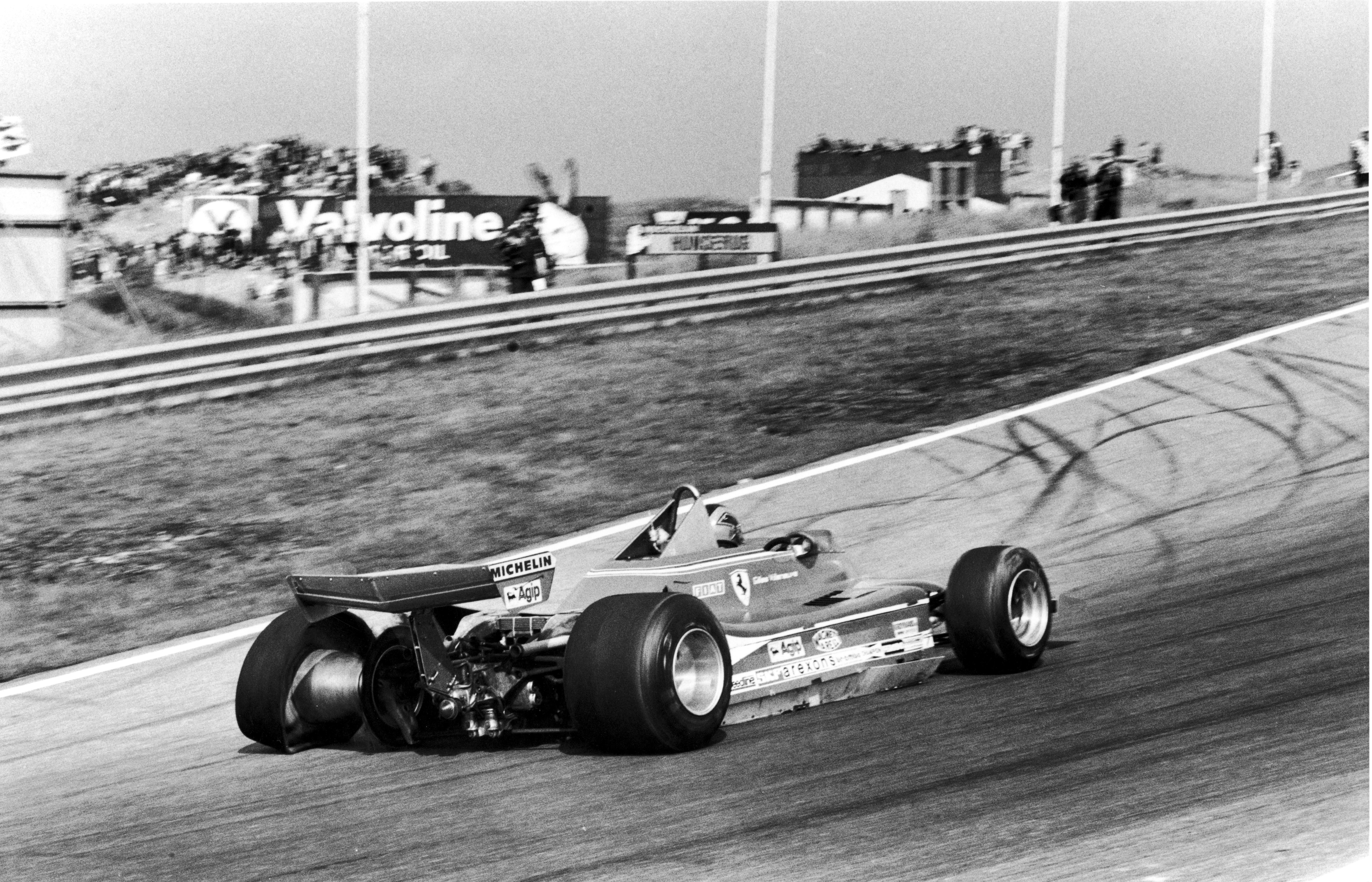 Formula One car on track