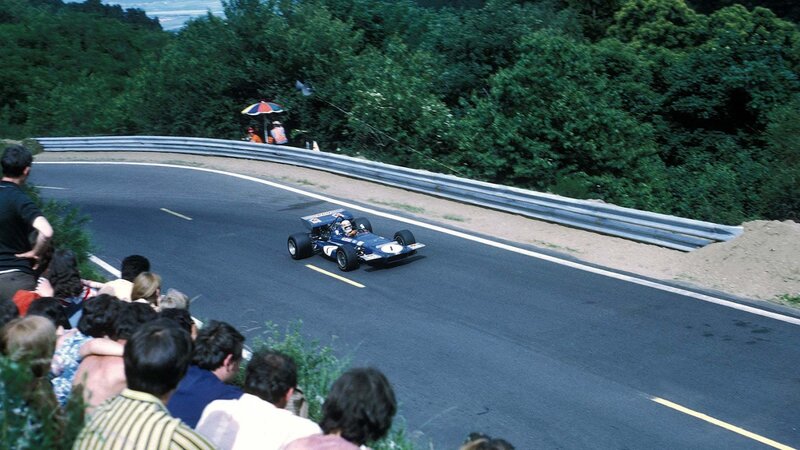 Formula One car on track