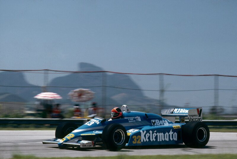 Formula One car on track