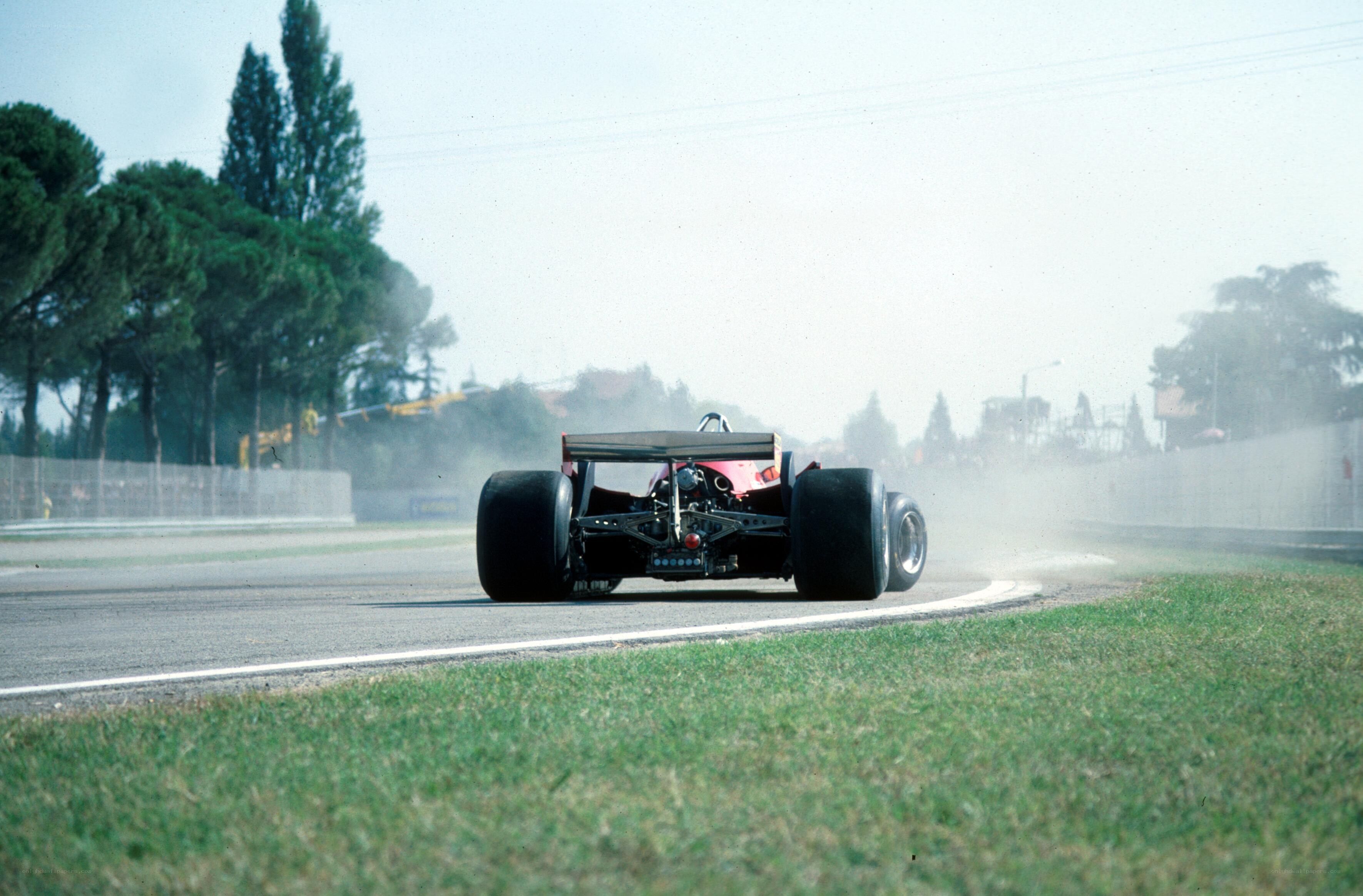 Formula One car on track